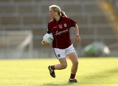 Leonard: scored 0-9 to help Galway to victory (file photo).