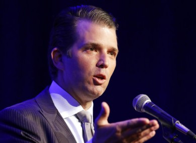 File photo of Trump Jr