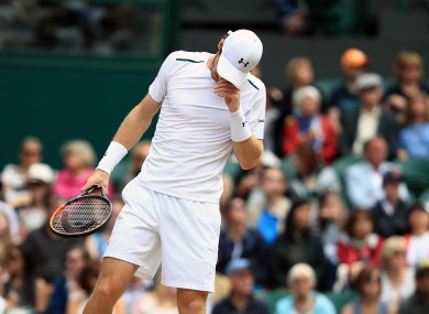 The world number one was stunned on Centre Court.