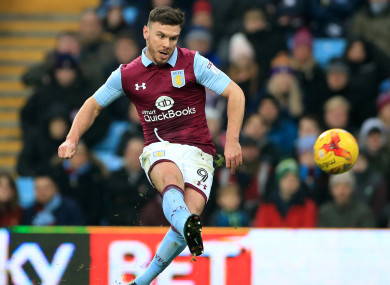Hogan is with Championship club Aston Villa.