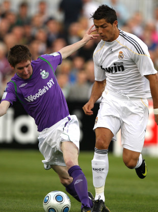 Bermingham marked Cristiano Ronaldo on his Real Madrid debut.