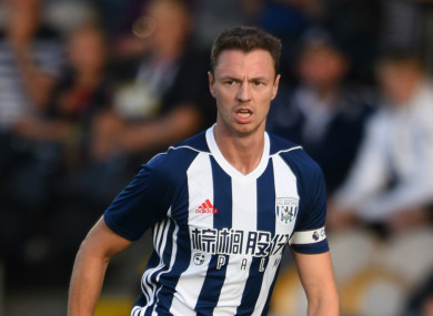 Man City are hoping to land West Brom defender Jonny Evans.