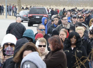 Residents braved the cold weather and waited three hours to get their Powerball tickets for the $1.6 billion draw last year.