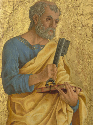 Saint Peter (c. 1468) by Marco Zoppo.