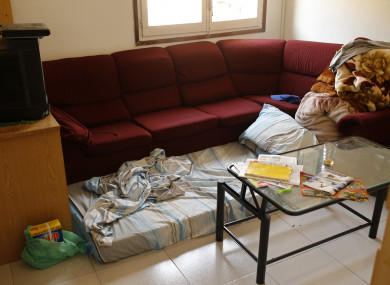 An apartment in Ripoli, north of Barcelona, where an imam suspected of involvement in the terror attacks has been staying.