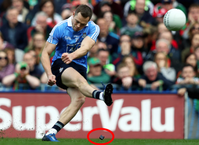 Dean Rock nailed the match-winning free for Dublin.