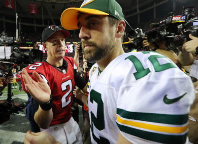 An NFC Championship rematch is the highlight of week two.