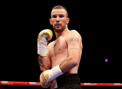 Nevin after a win over Jack Heath in 2014.