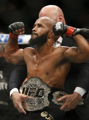 Johnson: aiming to break Anderson Silva's record.