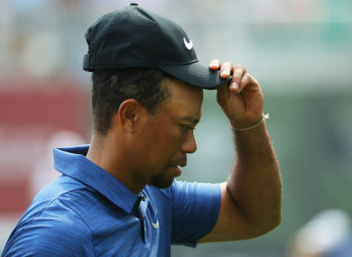 Former world number one Tiger Woods