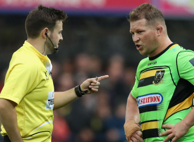 Northampton Saints' Dylan Hartley.