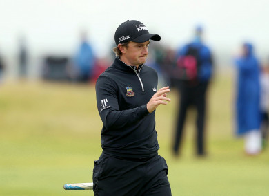 Paul Dunne (file pic).