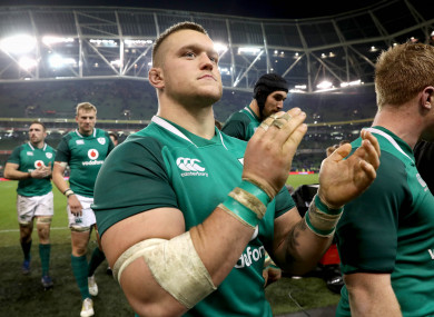 Porter won his third cap on Saturday.