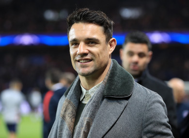 Dan Carter (file pic).