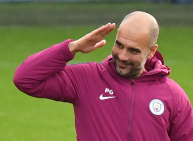  Pep and City face Arsenal this weekend.
