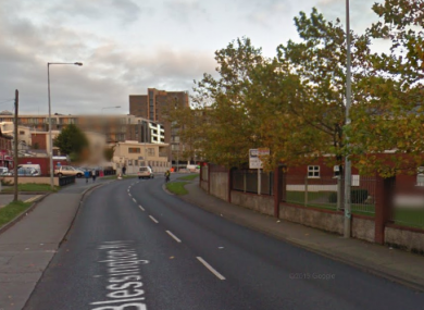 A stretch of the Old Blessington Road in Tallaght