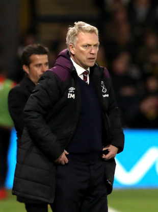 West Ham manager David Moyes.