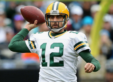Aaron Rodgers has been out injured for 10 weeks.