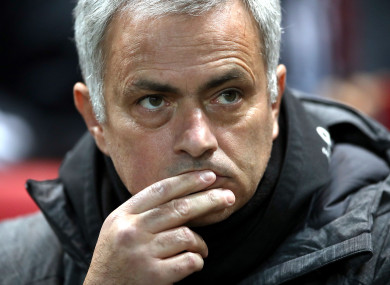 Jose Mourinho (file pic).
