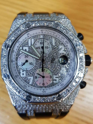 One of the seized goods