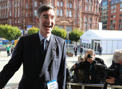 Jacob Rees-Mogg also said that the Irish government fear Sinn Féin.