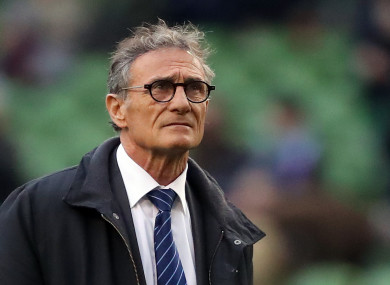 Ousted: Guy Noves.