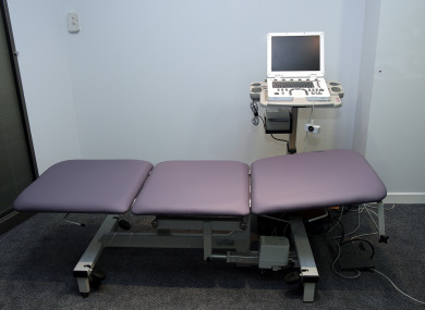 File photo of consultation room at the Marie Stopes Northern Ireland in Belfast.