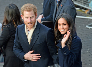 Prince Harry and Meghan Markle.