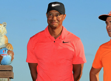Tiger Woods: 'I hit some really good shots out there'.