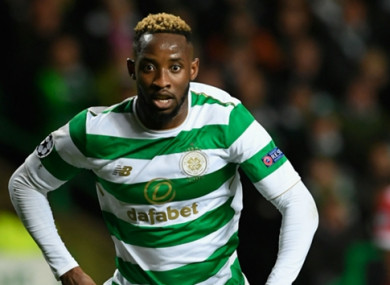 Dembele has been with Celtic since June 2016.