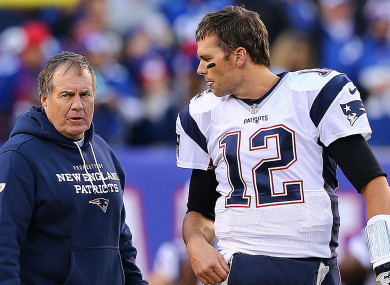 Bill Belichick insists he still has a good relationship with Tom Brady.