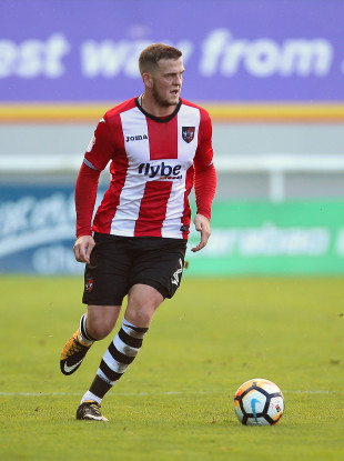 Pierce Sweeney has been a regular for promotion-chasing Exeter City this season.