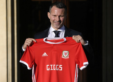 Wales coach Ryan Giggs