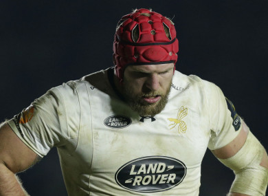 Wasps and England flanker James Haskell.