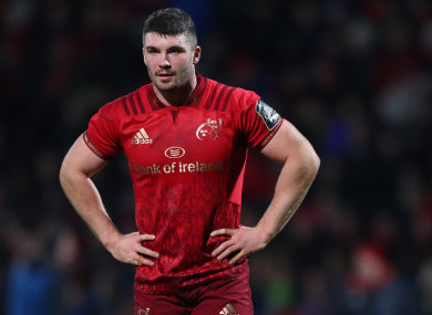 Arnold will miss round five and six of the Champions Cup.