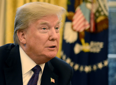 Photo of Donald Trump from yesterday.