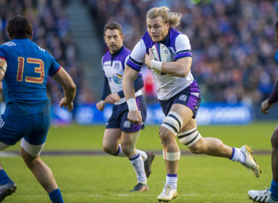 Denton is in Scotland's Six Nations squad.