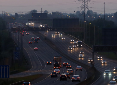 The M50 motorway.