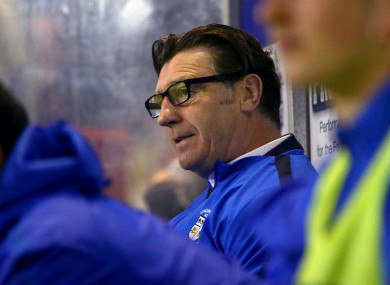 Roddy Collins has left the general manager role at Athlone Town.