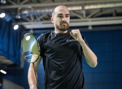 Scott Evans announced his retirement from badminton on Tuesday.