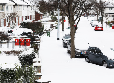 The shelter warning has been lifted, but people are still being advised to avoid unnecessary journeys.