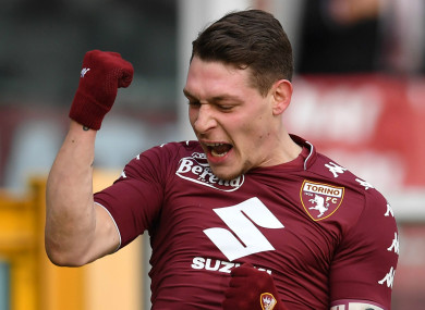 Andrea Belotti (file pic).