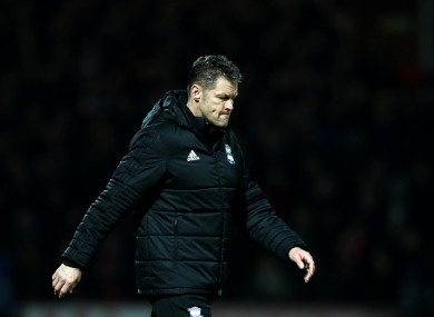 Birmingham had lost their last five games under Cotterill.