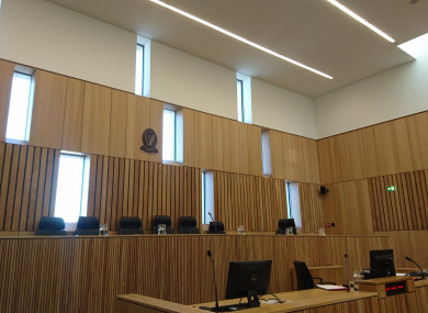 Court 2 in Limerick's newly opened Courthouse.