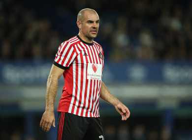 Sunderland midfielder Darron Gibson.
