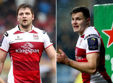 Iain Henderson and Jacob Stockdale have both been named to start against Cardiff.