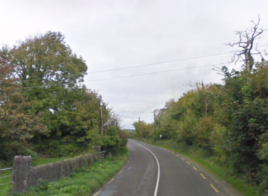 A section of the R558 Tralee to Fenit road.