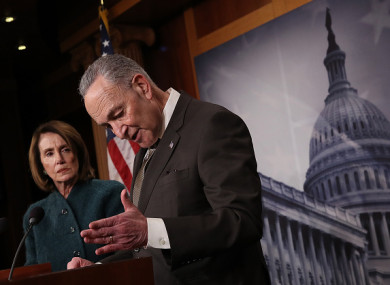 US Senate Minority Leader Chuck Schumer