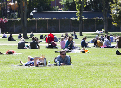 Temperatures are finally set to increase.