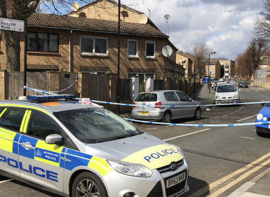 File photo of a shooting scene on Ferncliff Road in Hackney.